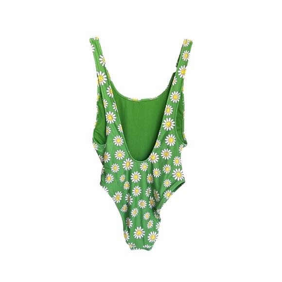 NWT Aerie Women's Smiley Birthday Scoop Cheekiest One Piece Swimsuit Size Small - Picture 6 of 8